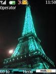 Download mobile theme Paris Night