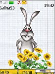 Download mobile theme Hare and carrots animation