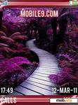 Download mobile theme Red Forest