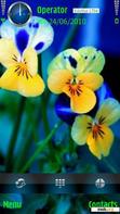 Download mobile theme pansies