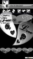 Download mobile theme heart locket