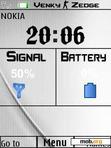 Download mobile theme signal n battery