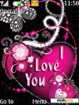 Download mobile theme love you