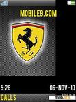 Download mobile theme ferrari