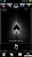 Download mobile theme Black Ace Of Spades