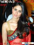 Download mobile theme kareena Kapoor in red sree