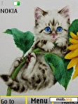 Download mobile theme Kitten animation