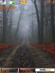 Download mobile theme Autumn road