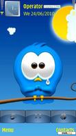 Download mobile theme sad bird