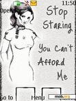 Download mobile theme u cant afford me