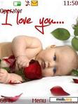 Download mobile theme I Love You