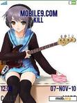 Download mobile theme anime bass