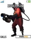 Download mobile theme Team Fortress 2 Pyro