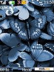 Download mobile theme Blue Butterflies By ACAPELLA