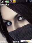 Download mobile theme Mysterious Eyes