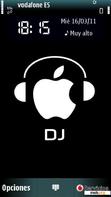 Скачать тему Apple DJ