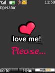 Download mobile theme Love Me Please