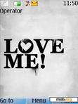 Download mobile theme love me