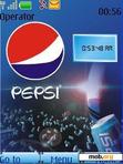 Download mobile theme Pepsi SWF Clock