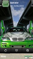 Download mobile theme bmw green tuning