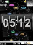 Download mobile theme Black Clock