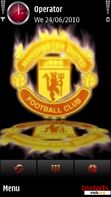 Download mobile theme Man.Utd. fire logo