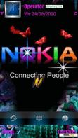 Download mobile theme nokia butterfly animated