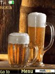 Download mobile theme Beer, animation