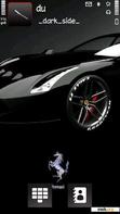 Download mobile theme Black Ferrari