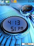 Download mobile theme dual clock