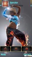 Download mobile theme fire dance