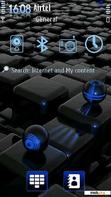 Download mobile theme Blue sheen