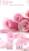 Download mobile theme Pink Rose S60 5Th