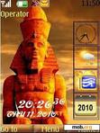 Download mobile theme Egypt cLOck