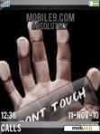 Download mobile theme Dont Touch