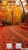 Download mobile theme Fall Road