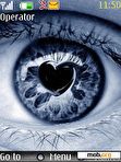 Download mobile theme Heart in Eyes