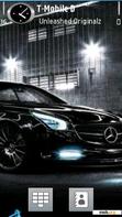 Download mobile theme Black Mercedes