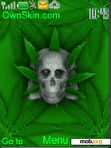 Download mobile theme skull weed 2