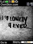 Скачать тему I Love Lonely