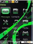 Download mobile theme Alfa Green With tone