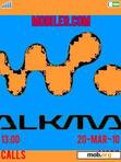 Download mobile theme walkman coloured