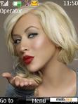 Download mobile theme Christina Aguilera By ACAPELLA