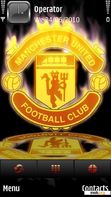 Download mobile theme Man United burn by dimitar