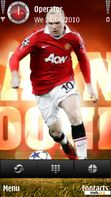 Download mobile theme Rooney Man Utd