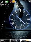 Download mobile theme night clock