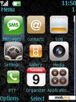 Download mobile theme I phone Black