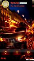 Download mobile theme car on fire