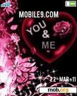 Download mobile theme love forever