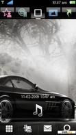 Download mobile theme Black Mercedes